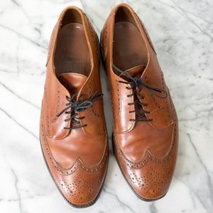 Allen Edmonds Brown Ashland Wingtip Size 10 EEE